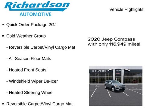 Used 2020 Jeep Compass Latitude w/ Cold Weather Group AWD/4WD image 11