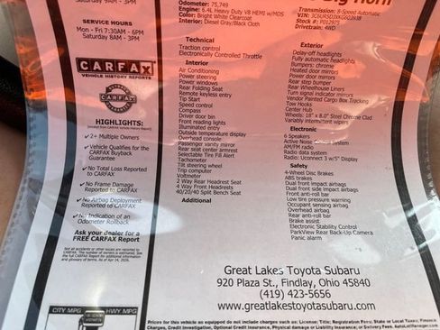 Used 2019 RAM 2500 Big Horn w/ Protection Group image 27