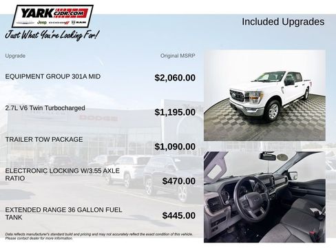 Used 2021 Ford F150 XLT w/ Equipment Group 301A Mid image 5