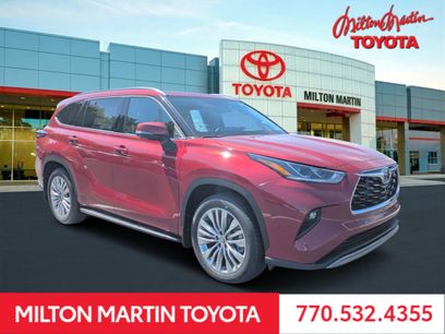 New 2026 Toyota Highlander Platinum