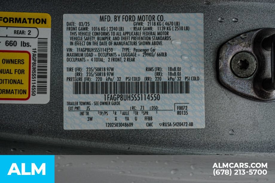 Used 2025 Ford Mustang Premium RWD image 55