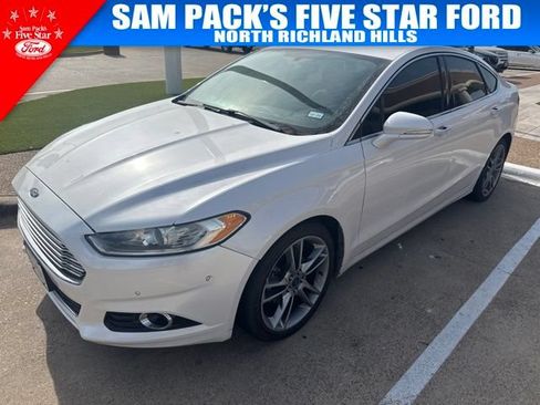 Used 2015 Ford Fusion Titanium FWD image 1