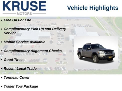 Used 2007 Ford Explorer Sport Trac XLT AWD/4WD image 9