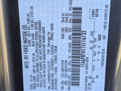 New 2026 Ford Mustang Coupe image 25