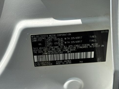 Used 2015 Toyota RAV4 XLE FWD image 34