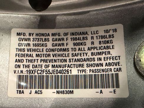 Used 2018 Honda Civic LX image 24