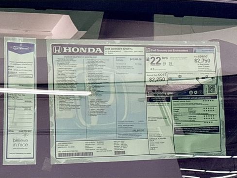 New 2026 Honda Odyssey Sport-L image 23