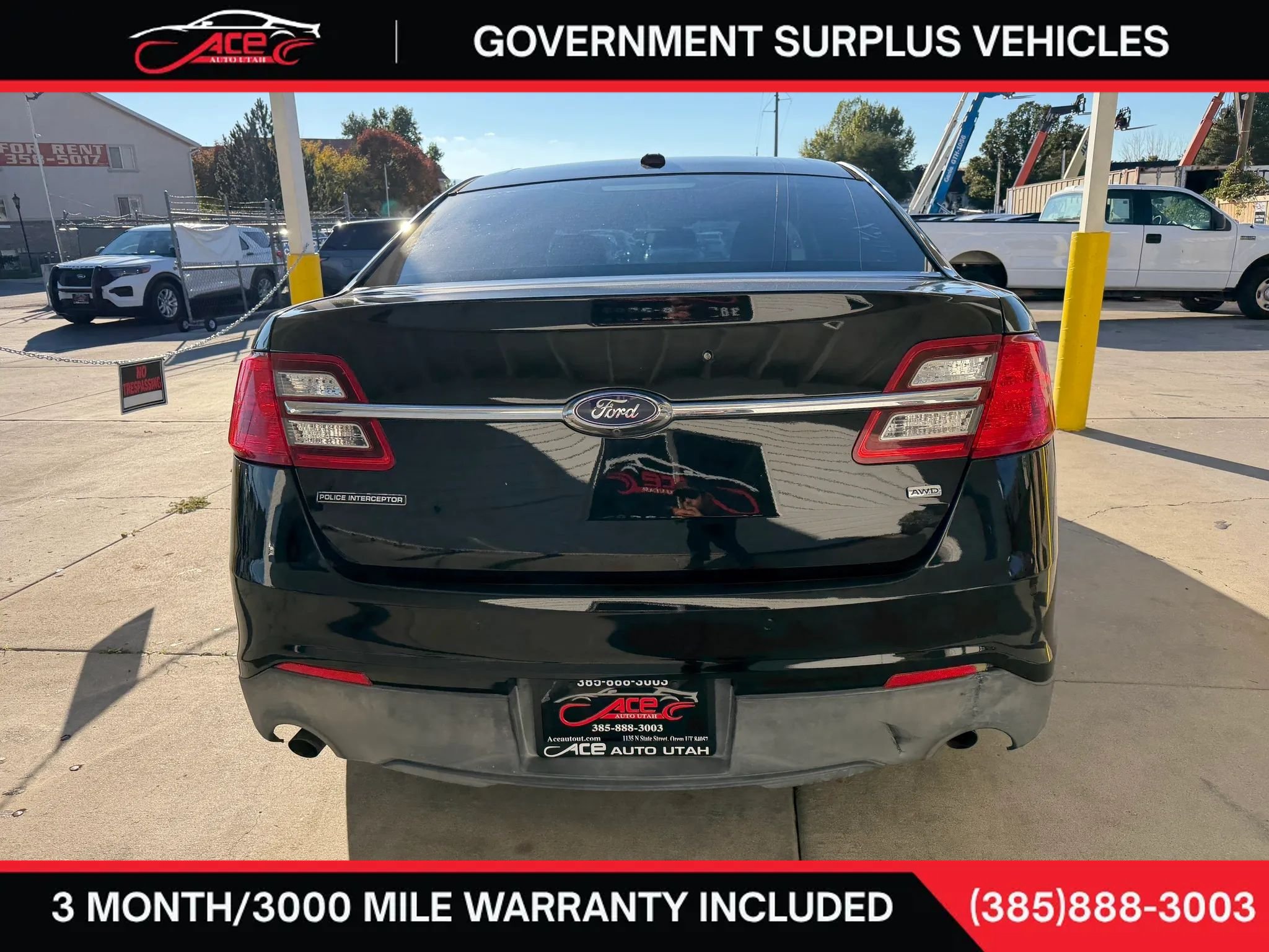 Used 2014 Ford Taurus Police Interceptor AWD image 9