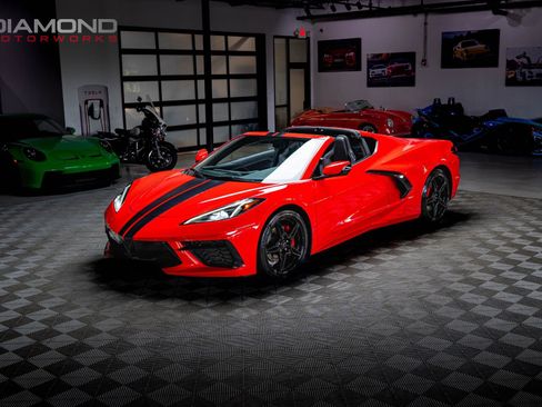 Used 2023 Chevrolet Corvette Stingray Coupe w/ Battery Protection Package RWD image 62