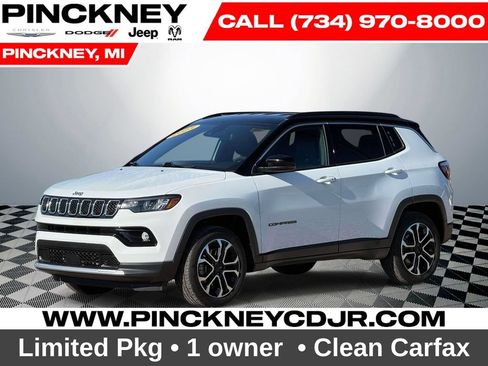 Used 2023 Jeep Compass Limited AWD/4WD image 1