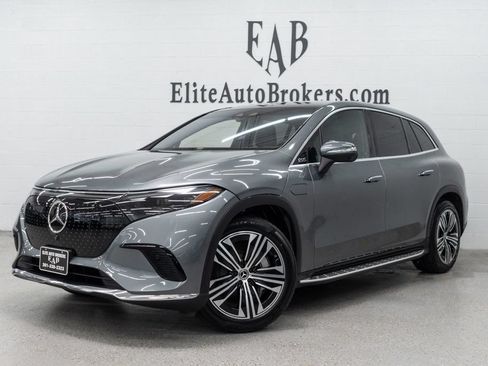 Used 2023 Mercedes-Benz EQS 450+ 4MATIC SUV w/ Exclusive Trim Package image 1