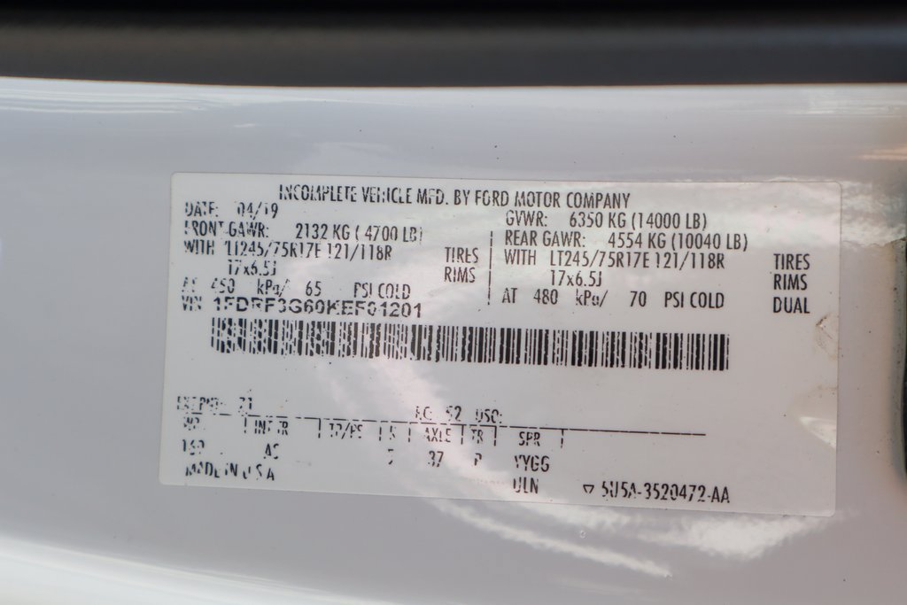 Used 2019 Ford F350 XL w/ XL Value Package RWD image 50