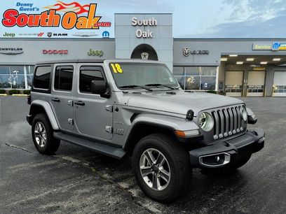 Certified 2018 Jeep Wrangler Unlimited Sahara