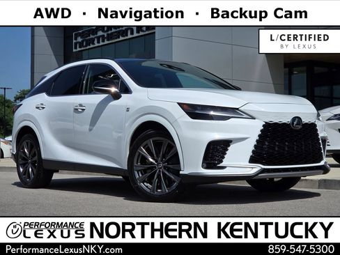 Certified 2023 Lexus RX 350 F Sport w/ Accessory Package AWD/4WD image 1
