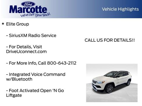 Used 2023 Jeep Compass Limited w/ Elite Group AWD/4WD image 37