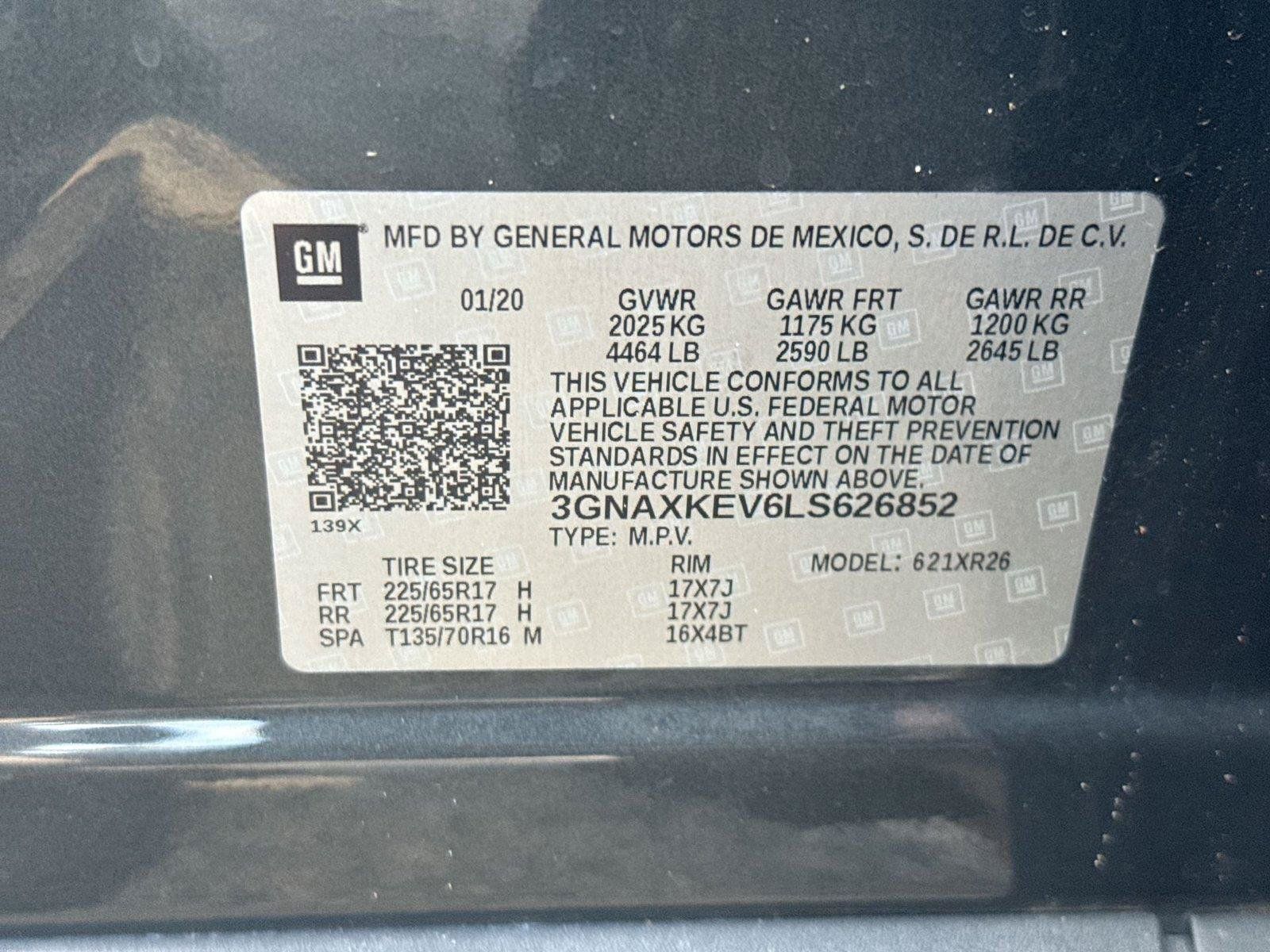 Used 2020 Chevrolet Equinox LT FWD image 25