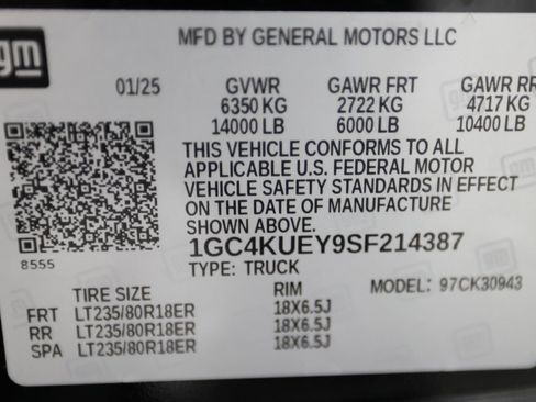 Used 2025 Chevrolet Silverado 3500 LTZ image 54