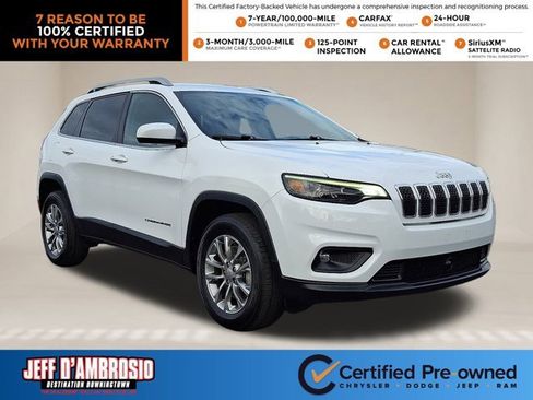 Certified 2021 Jeep Cherokee Latitude Lux w/ Comfort/Convenience Group image 1