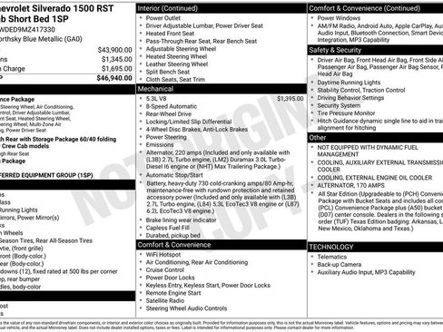 Used 2021 Chevrolet Silverado 1500 RST image 3