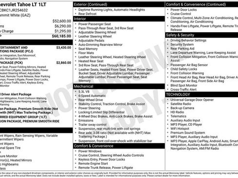 Used 2018 Chevrolet Tahoe LT RWD image 4