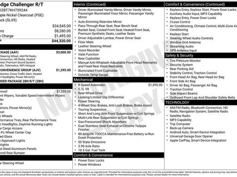 Used 2019 Dodge Challenger R/T w/ Plus Package image 15