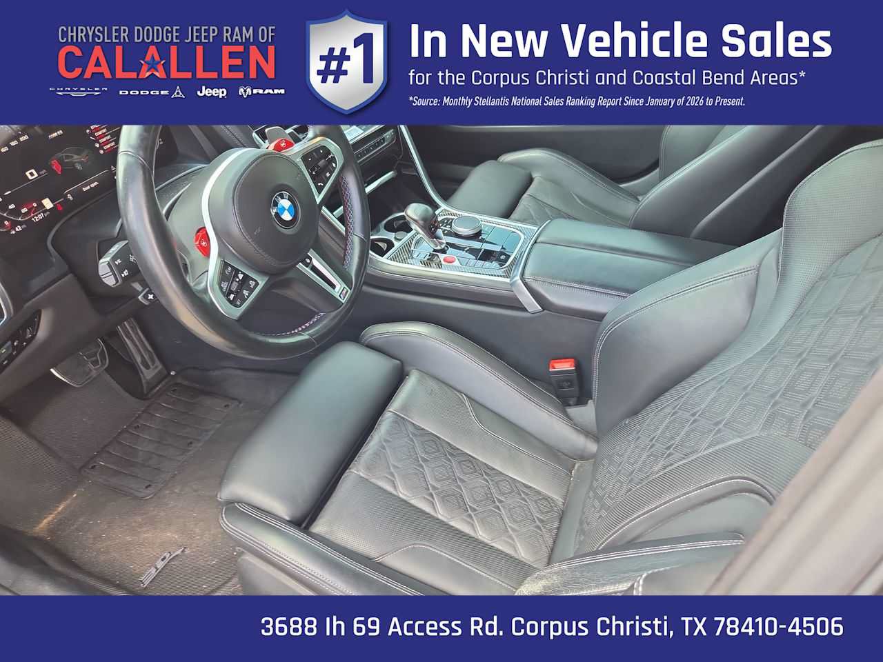 Used 2023 BMW M8 Gran Coupe xDrive Competition w/ M Carbon Exterior Package AWD/4WD image 10