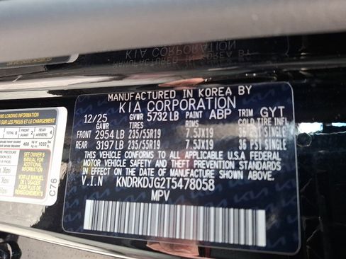 New 2026 Kia Sorento SX Prestige AWD/4WD image 15