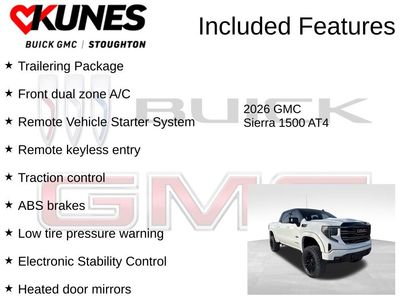 New 2026 GMC Sierra 1500 AT4 w/ Technology Package