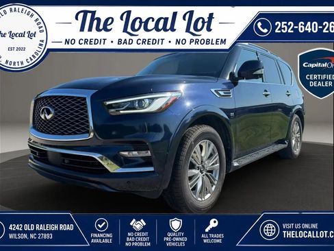Used 2020 INFINITI QX80 Luxe w/ Proassist Package RWD image 1