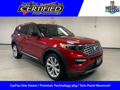 Used 2023 Ford Explorer Platinum w/ Premium Technology Package AWD/4WD image 1