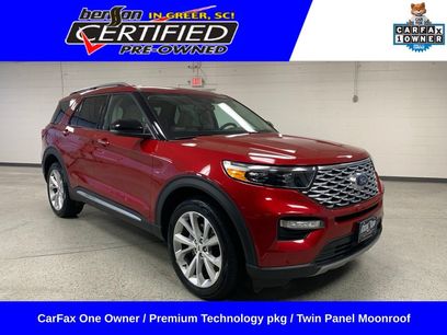Used 2023 Ford Explorer Platinum w/ Premium Technology Package