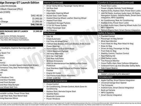 Used 2023 Dodge Durango GT image 1