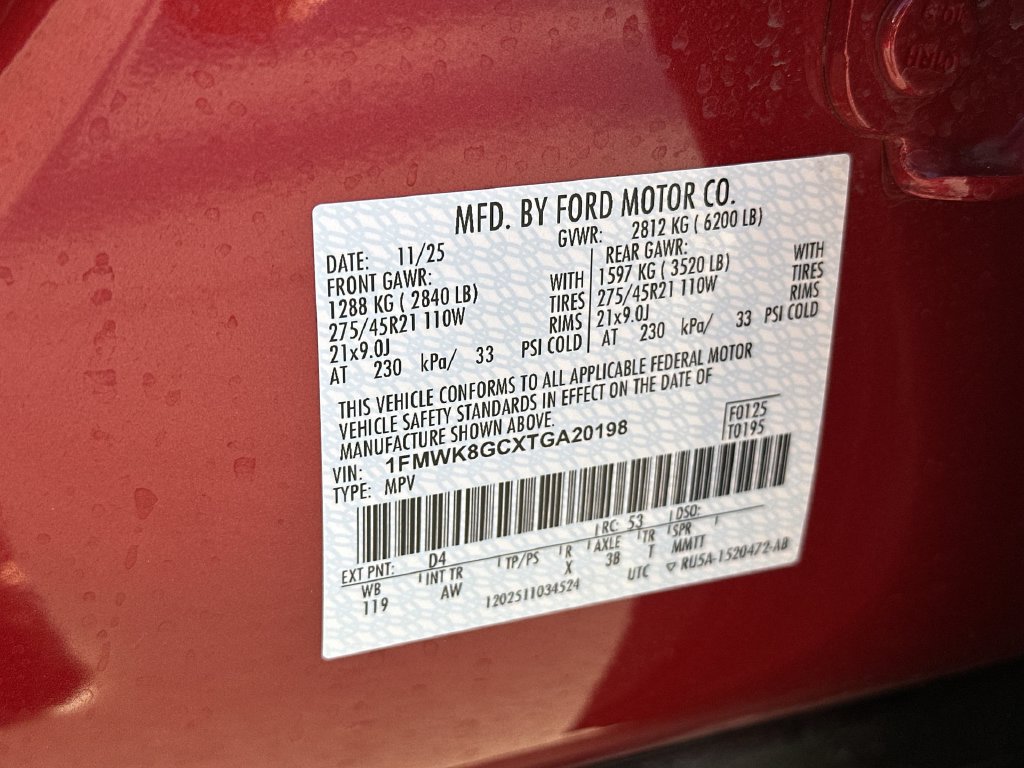 Used 2026 Ford Explorer ST w/ Sun And Sound Package AWD/4WD image 35