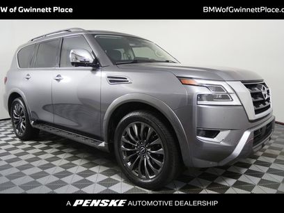 Used 2023 Nissan Armada Platinum w/ Captain's Chairs Package