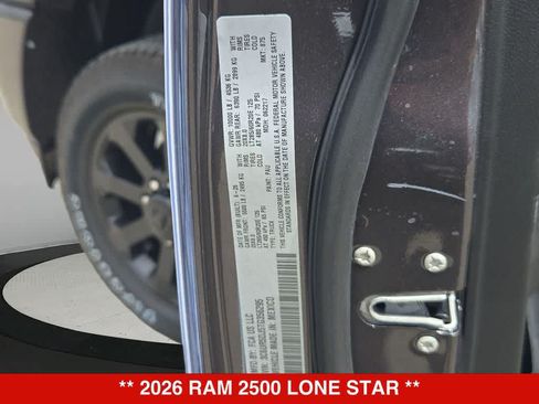 New 2026 RAM 2500 Lone Star AWD/4WD image 35