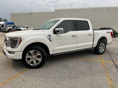 Used 2021 Ford F150 Platinum w/ Equipment Group 701A High image 2
