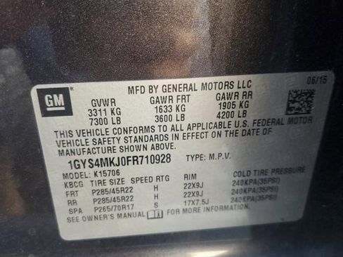 Used 2015 Cadillac Escalade Luxury image 13