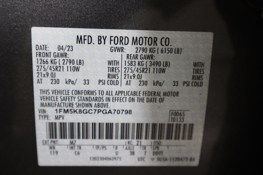 Used 2023 Ford Explorer ST w/ Equipment Group 401A AWD/4WD image 38