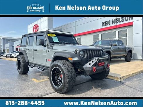 Used 2018 Jeep Wrangler Unlimited Sport S AWD/4WD image 1