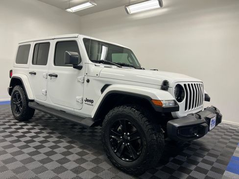 Used 2020 Jeep Wrangler Unlimited Sahara AWD/4WD image 1