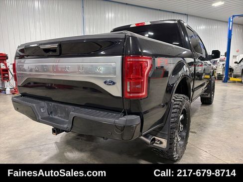Used 2015 Ford F150 Platinum w/ Equipment Group 701A Luxury image 19