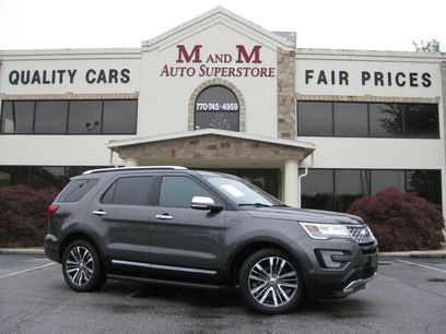 Used 2017 Ford Explorer Platinum