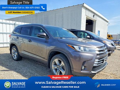 Used 2017 Toyota Highlander Limited AWD/4WD image 5