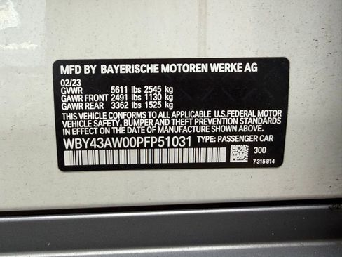 Used 2023 BMW i4 eDrive35 w/ Premium Package RWD image 53