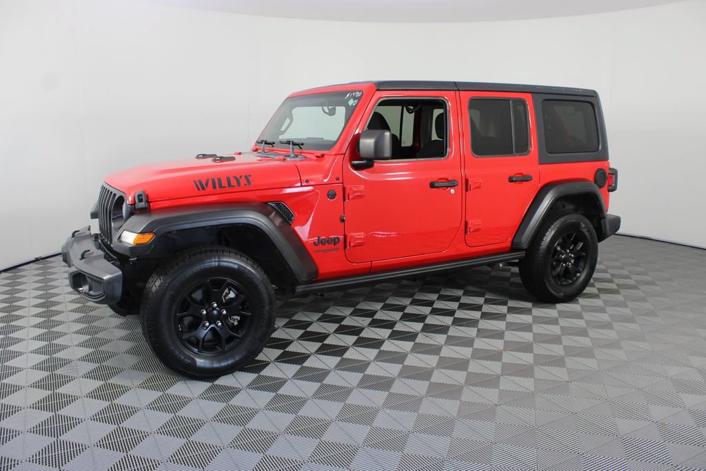 Used 2021 Jeep Wrangler Unlimited Sport AWD/4WD image 2