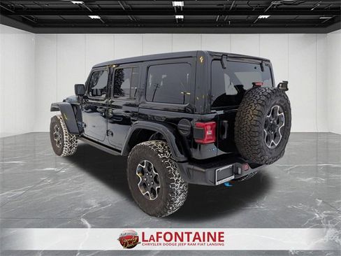 Used 2023 Jeep Wrangler Unlimited Rubicon 4xe w/ Cold Weather Group image 3