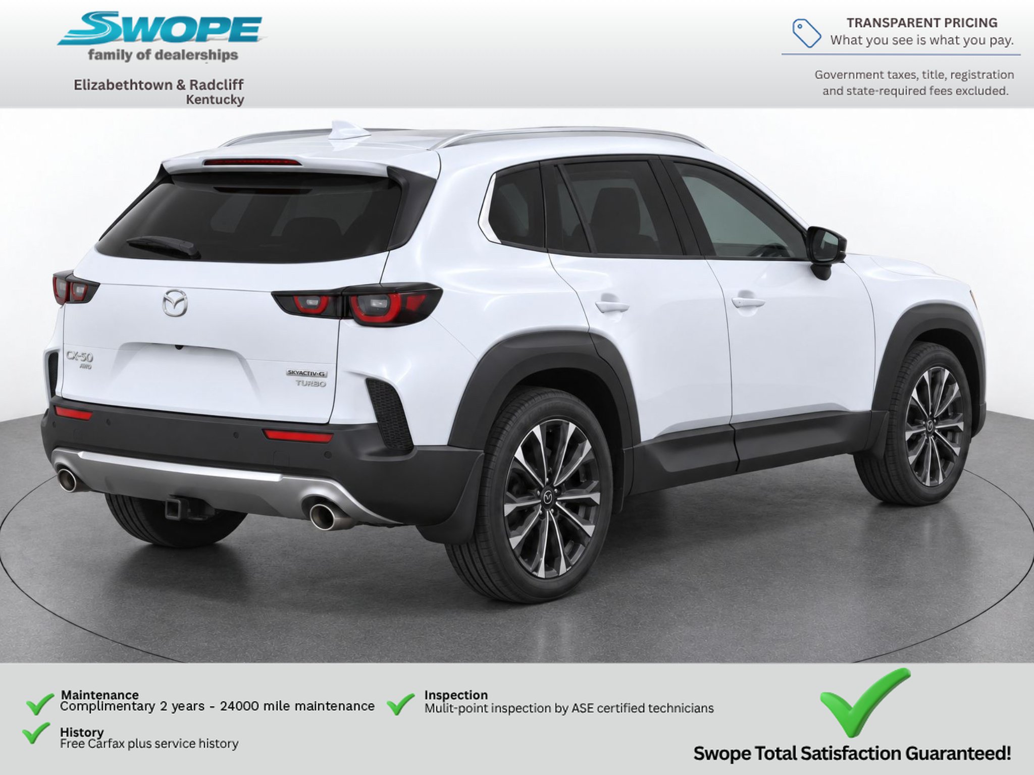 Used 2024 MAZDA CX-50 2.5 Turbo w/ Weather Package AWD/4WD image 5