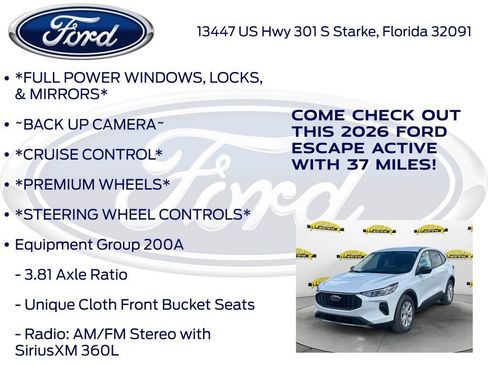 New 2026 Ford Escape Active w/ Tech Pack #1 image 10