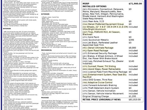 Used 2018 GMC Yukon XL Denali w/ Denali Ultimate Package image 3