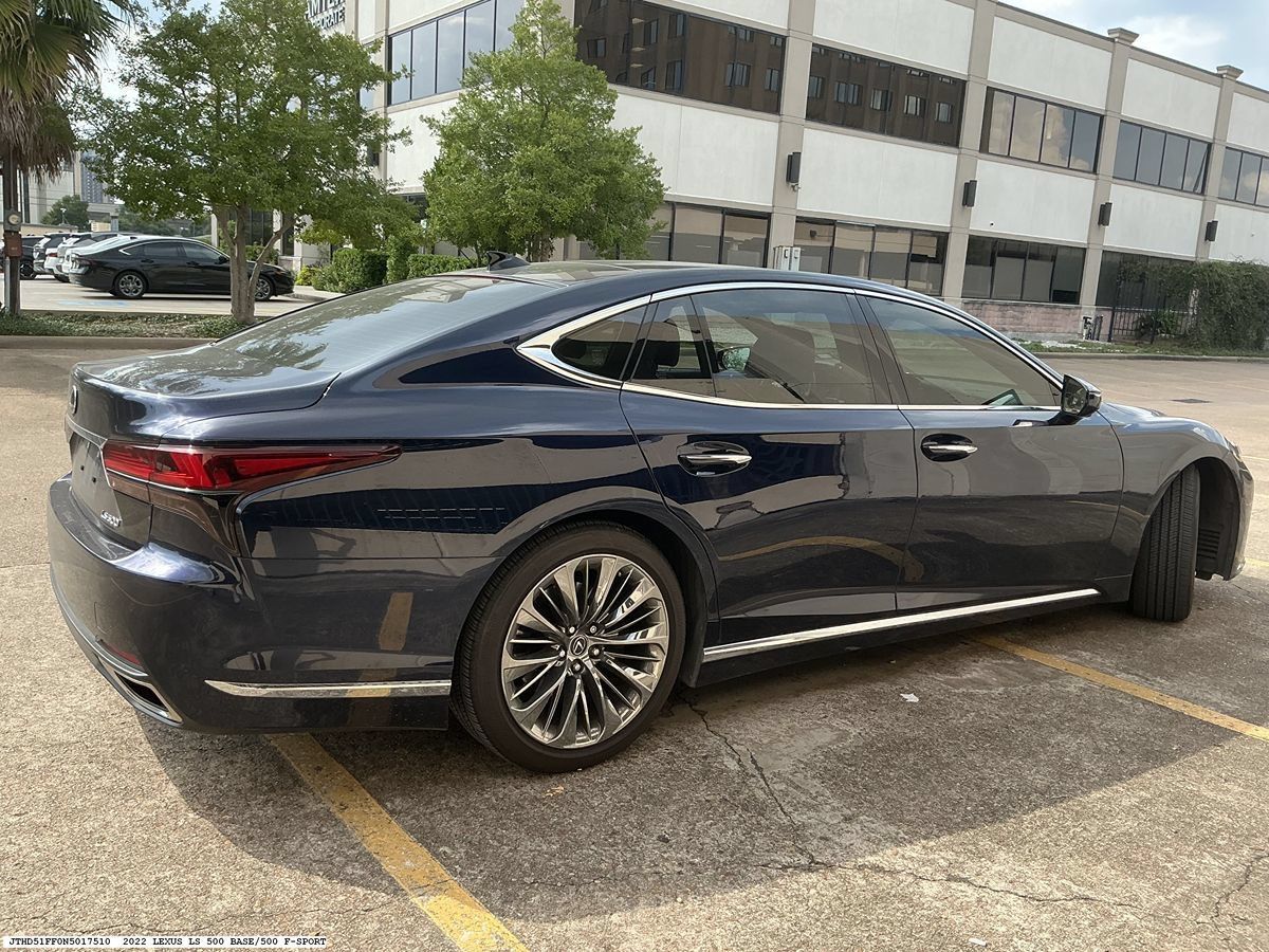 Used 2022 Lexus LS 500 w/ Interior Upgrade Package RWD image 6
